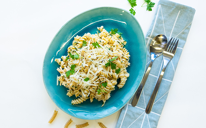 Carbonara fusilli