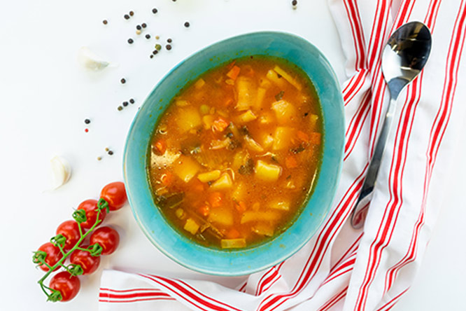 Minestrone leves